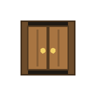 Wooden door