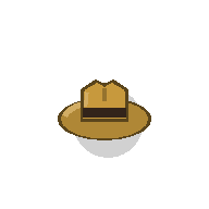 Wide-brim hat